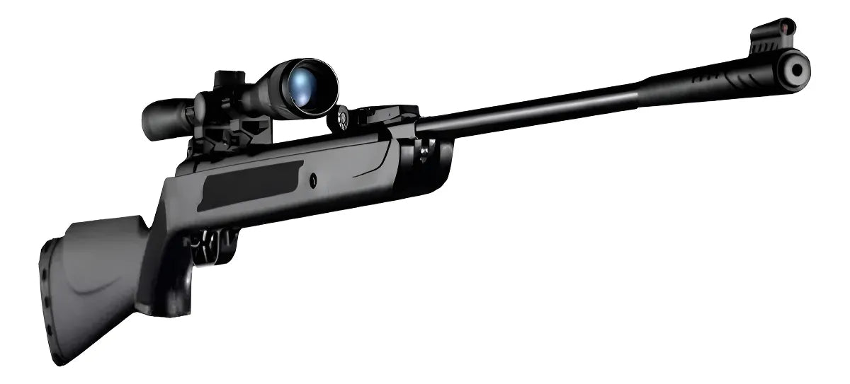Rifle Poston Lb600 5,5 + Mira Telescópica + 400 Postón Caza