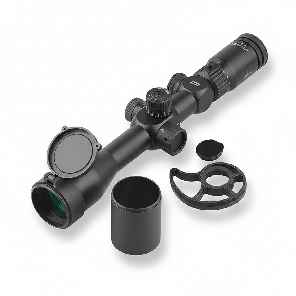 Mira Telescópica APOLO 4-16x44SFIRF FFP con Retícula Iluminada y Paralaje Lateral – Tubo 30mm