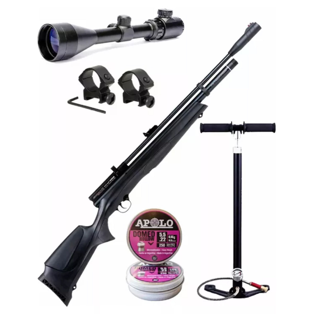 Rifle PCP Beeman Chief 2s + Bombin + Mira + Poston