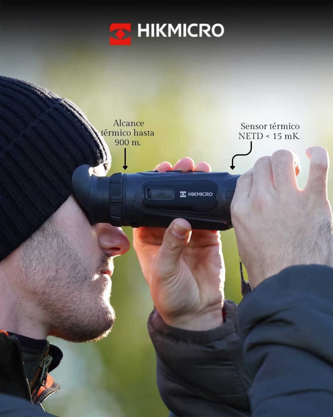 Visor Térmico HIKMICRO Lynx LE10 3.0