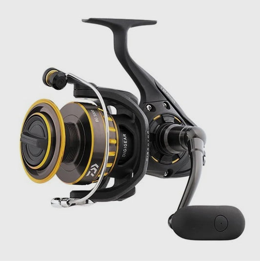 Carrete  DAIWA  BG Series BG3000 B-Aluminio S-Aluminio 6BB+1RB, W 305g, G 5,6:1, R 94cm, Drag max 8kg