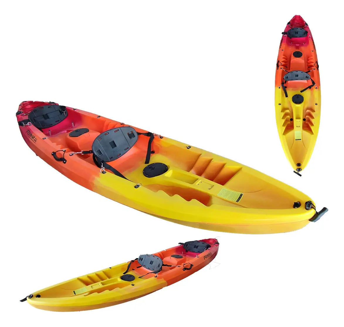 Kayak Pucón, Doble + 1/2 Recreacional Y De Pesca