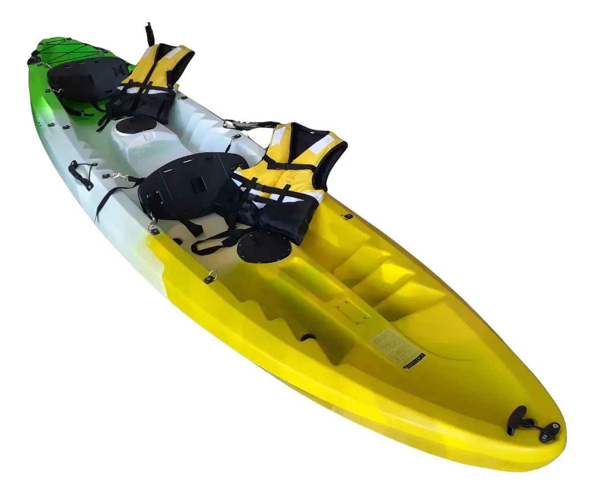 Kayak Recreacional Mod Pucon, Respaldo Y Chalecos