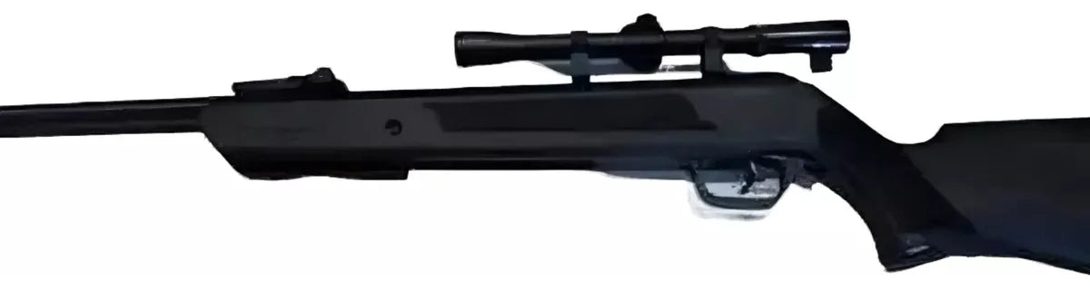 Rifle Caza Postones 5.5 + Bipode + Mira 4x20 + 100 Postones