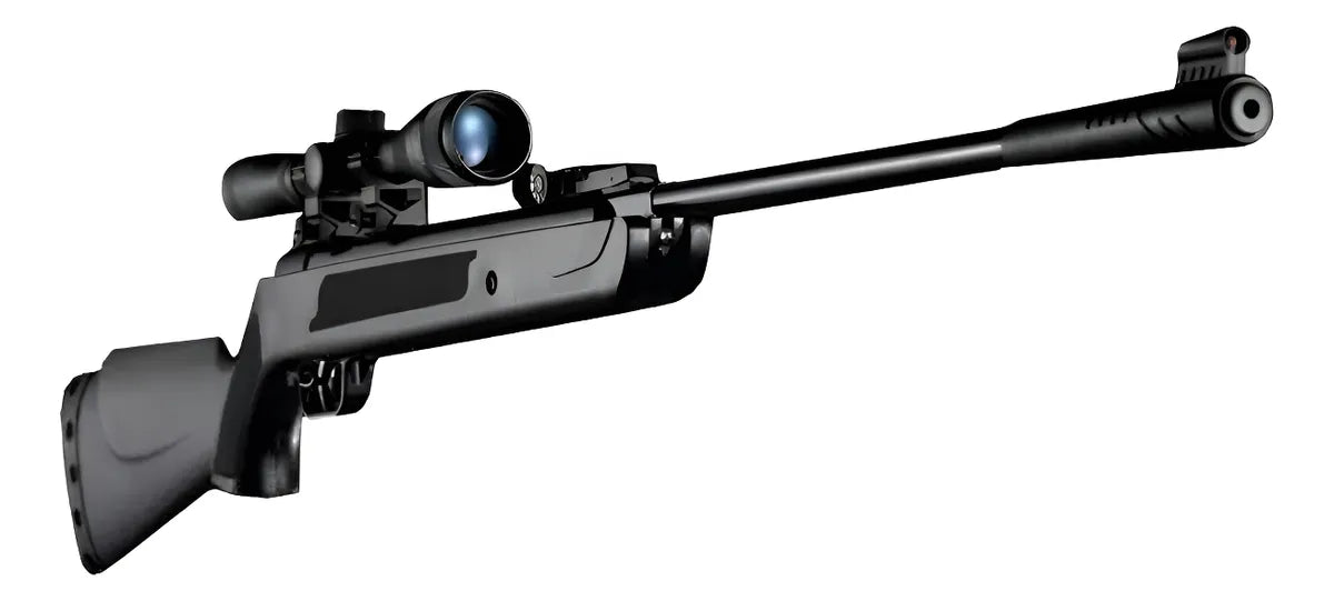 Rifle Poston Lb600 5,5 + Mira Telescópica + 400 Postón Caza
