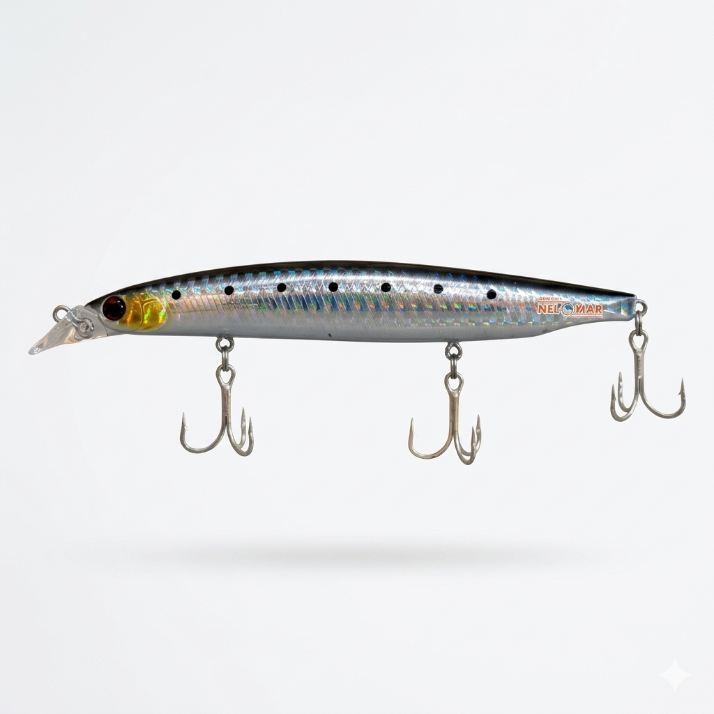 Señuelo Daiwa Vertice R 125F FLOATING Minnow 20.5g Lance Largo