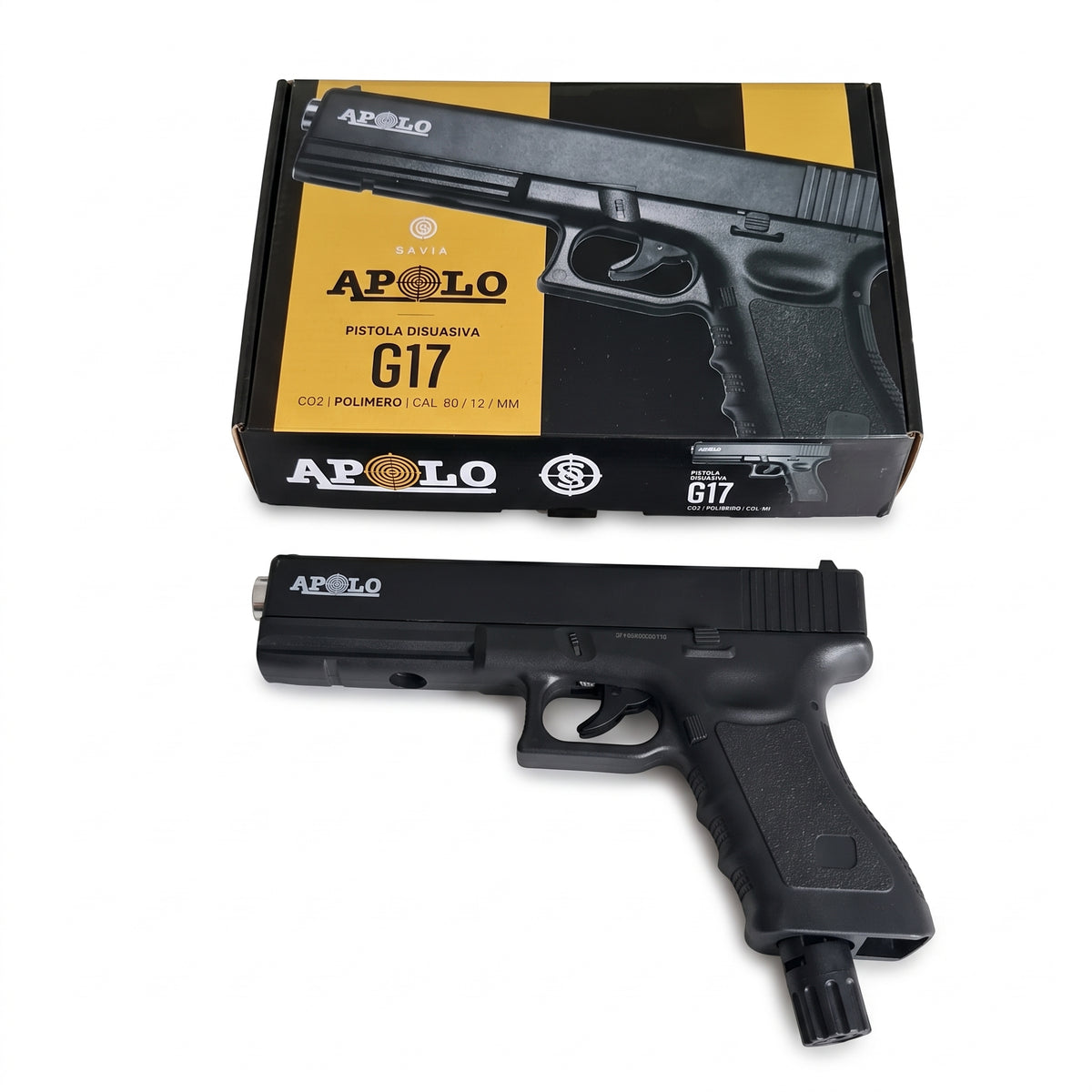 Pistola Traumatica Co2 Apolo G-17 - Cal.50