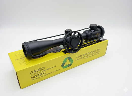 Mira Telescópica APOLO 3-12x40SFIR SFP con Retícula Iluminada y Rueda de Paralaje Lateral
