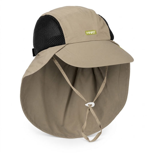 legiorio Hart Peak Gorra Visera con Faldón Protección Solar Verde