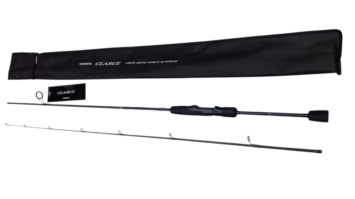 Shimano CLARUS Black 632UL Caña de Pesca 1.90m 1-8g