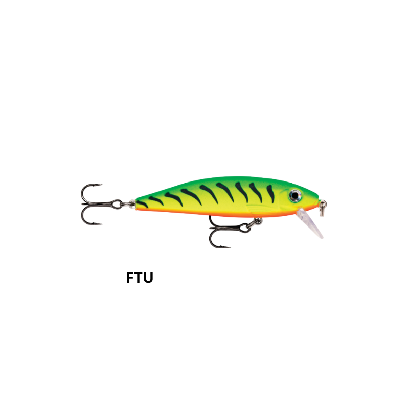 Señuelo Rapala X-Rap Countdown CD7 Hundimiento Rápido, Ojos 3D, Anzuelos VMC